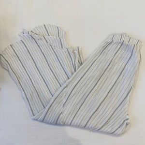 Loose striped pants